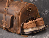 Vintage Reisetasche aus Leder für Herren