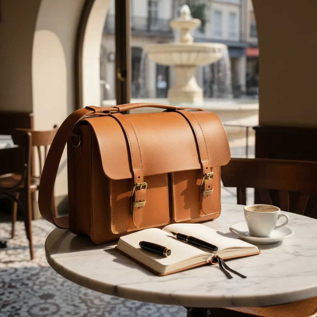 Sacoche bandoulière homme cuir : guide d'achat et marques 2026